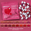 LMG BROTHS 18-Color Capsule Lipstick Set – Silky Smooth Matte Finish Mini Lipstick Pods (Travel Size &amp; Portable)
