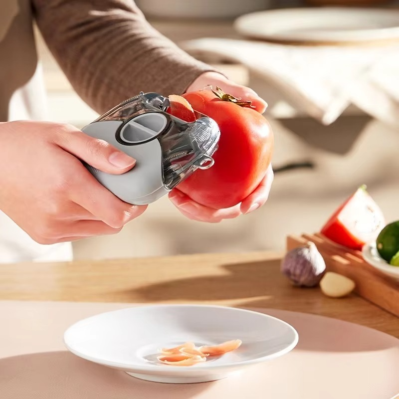 Stainless Steel 3 in 1 360° Rotate Vegetable Peeler