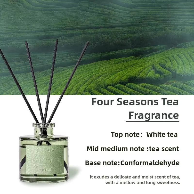 Tea Scent Air Car Odor Sticks Aromatherapy Diffuser Office Decor