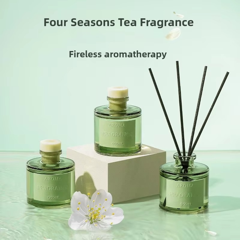 Tea Scent Air Car Odor Sticks Aromatherapy Diffuser Office Decor