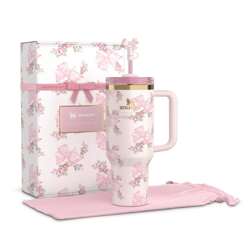 Stanley x Love Shack Fancy 40oz Tumbler Limited Edition Floral Quencher
