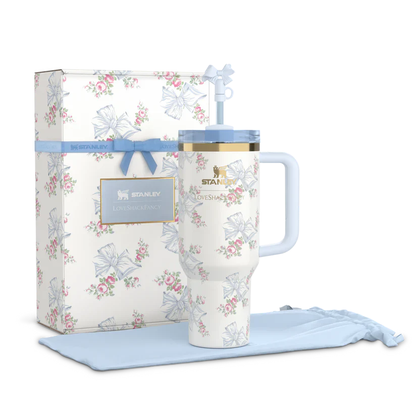 Stanley x Love Shack Fancy 40oz Tumbler Limited Edition Floral Quencher