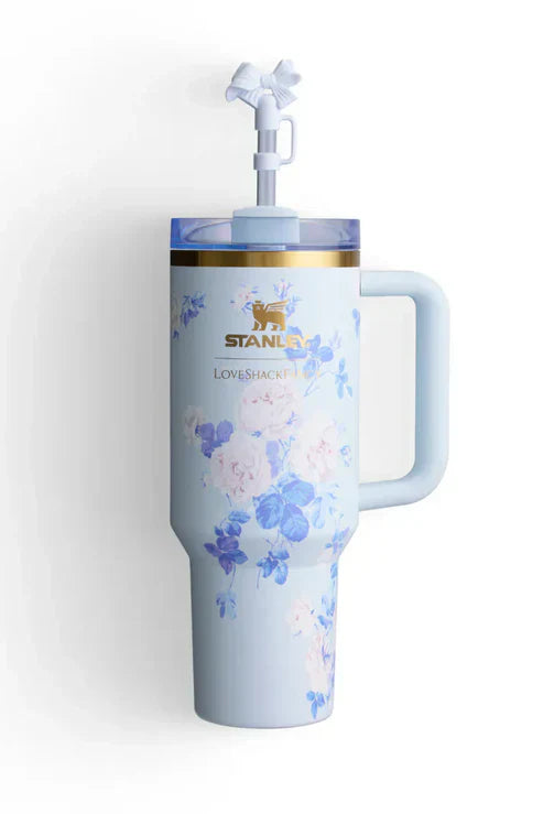 Stanley x Love Shack Fancy 40oz Tumbler Limited Edition Floral Quencher